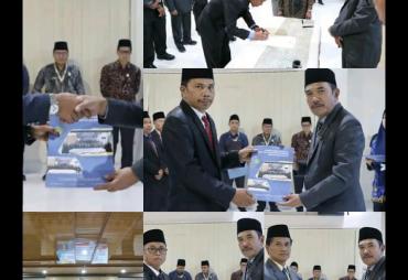 Kokohkan Peran KUA sebagai Sentra Layanan Keagamaan dan Sosial, Kakankemenag Kerinci Lantik Kepala KUA 