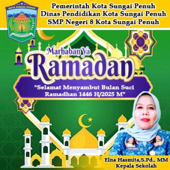 Ucapan Ramadhan 2025 SMP N 8 Sungai Penuh