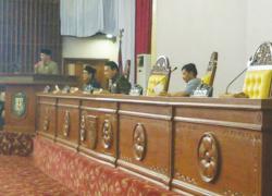 Unsur Pimpinan Rapat Paripurna DPRD Provinsi Bengkulu