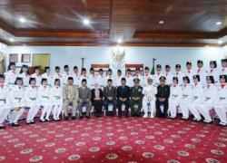 Pengukuhan 30 Anggota Paskibra Kota Bengkulu