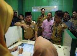 Bupati Al Haris Launching Aplikasi Simpati Berobat Mudah Dan Cepat