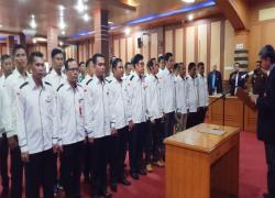 Pelantikan Pengurus KONI Merangin Periode 2019 - 2023, Bupati Al Haris Berharap KONI Tingkatkan Prestasi 