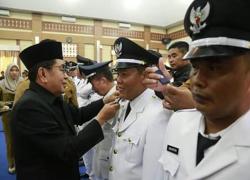 Lantik 44 Kades Terpilih, AJB Berharap Ciptakan Desa Unggulan Dengan Inovasi Dan Kreatifitas Masyarakat