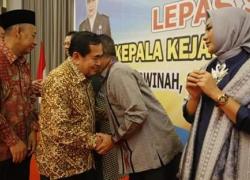 Wako AJB Hadiri Pisah Sambut Kajati Jambi