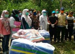 Karantina Mandiri Di Pondok Berukuran 1 Meter, Pj Sekda  Asraf Berikan Bantuan