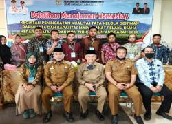 Sukses, Dinas Pariwisata Kerinci Gelar Pelatihan Manajemen  Perkembangan Homestay