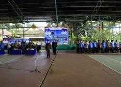 Bupati Adirozal Pimpin Upacara Peringatan HUT PGRI ke 75 dan Hari Guru Nasional