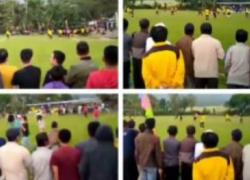 Tidak Mengantonggi Izin Dan Langgar Prokes, Bentrok Mewarnai Final Sepakbola Tarkam Semurup akan di laporkan ke polres kerinci