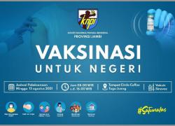 KNPI Jambi Laksanakan Vaksinasi Gratis