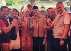Bersama Keluarga Minker, Bupati Kerinci H. Adi rozal Meninjau Khitanan Massal Ke IX Tahun 2022