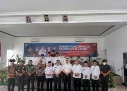 Gubernur Al Haris Buka Rakor Forkopimda di Sungai Penuh