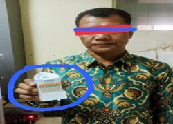 Salah Seorang Oknum Kepala Desa Kerinci berinisial PD, asal Kecamatan Depati Tujuh , Kabupaten Kerinci Jambi diamankan jajaran Satuan Reserse Narkoba (Satres Narkoba) Polres kerinci, jambi.