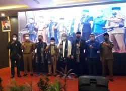 Wakil Bupati (Wabup) Kabupaten Bungo, H. Safrudin Dwi Apriyanto   menghadiri Sosialisasi Pelaksanaan ASO (Analog Switch Off) dan pemberian   secara simbolis STB (Set Top Box) oleh Gubernur Jambi, H. Al Haris di BW   Luxury Hotel Jambi, Senin (27/6).