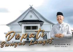 Bupati Kerinci Bersama TVRI Nasional Produksi Program Acara Jejak Islami di Sungai Langit.
