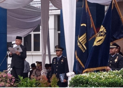 Upacara Hari Bhakti Imigrasi ke- 73 Tahun, Gubernur Jambi Jadi Inspektur 