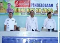Pemkab Kerinci Laksanakan Sosialisasi Pengelolaan Dana BOS Tahun 2023
