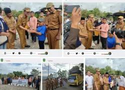 Wawako Antos Serahkan Bantuan Pangan Untuk 6.271 Jiwa