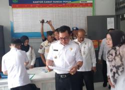 Wako Ahmadi Sidak Ke Kantor Kecamatan Dalam Kota Sungai Penuh