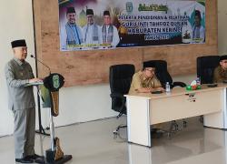 Bupati Kerinci Buka Pelatihan Guru Inti Tahfidz Qur'an Kabupaten Kerinci 