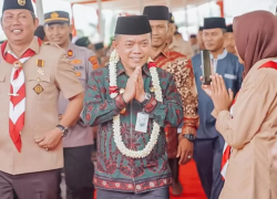 Resmikan Gedung MTs Soleh Al Mubarok, Al Haris: Banyak Pendidikan Banyak Menimba Ilmu