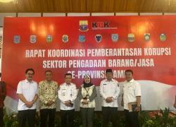 Sekda Zainal Hadiri Rakor Pemberantasan Korupsi Dan Tematik Sektor Pertanahan Provinsi Jambi