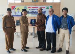 Bupati Adirozal Hadiri Serah Terima dan Pelepasan Mahasiswa KKN Universitas Andalas Tahun 2023 