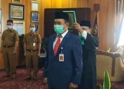 Asraf Saat Dilantik Menjadi Pj Sekda