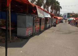 Trotoar Yang Sudah Alih Fungsi Menjadi Lapak Pedagang