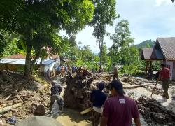 Desa Talang Lindung Terkena Longsor Tanah, Belum Tersentuh Bantuan Dari Pemkot