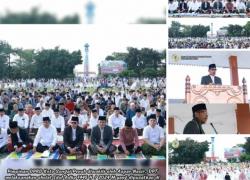Pimpinan DPRD Sungai Penuh Shalat Idul Adha Bersama Masyarakat