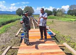 Disela Kesibukan, Dandim 0417/Kerinci Sempatkan Diri Cek Pelaksanaan OPLA