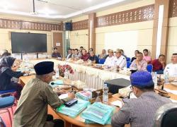 Masalah Pembangunan Di Desa Pasar Baru, Komisi I DPRD Sungai Penuh Lakukan Hearing