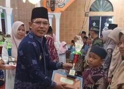 Dibawah Kepemimpinan Jon Afrizal, Desa Koto Baru Tanah Kampung Sukseskan MTQ ke 14 
