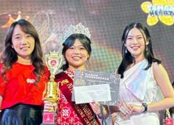 Penyanyi asal Jambi Sidney Mourenshia raih Juara I Puteri Tionghoa Indonesia 2025 Singing Competition. (Dok. Istimewa)