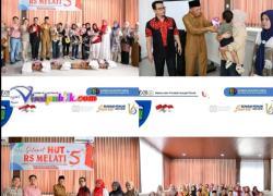 Hadiri HUT ke 5 RS Melati, Wawako Azhar Berharap Peran Aktif Rumah Sakit Tangani Stunting