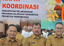 Bupati Kerinci Hadiri Rakor Percepatan Pelaksanaan Program Hilirisasi Komoditas Prioritas Perkebunan
