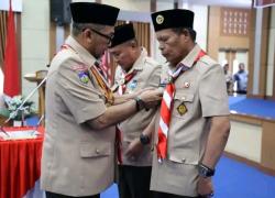 Terima Lencana Pancawarsa,Wako Alfin Dilantik Sebagai Kamabicab Gerakan Pramuka Sungai Penuh Terima Lencana Pancawarsa,Wako Alfin Dilantik Sebagai Kamabicab Gerakan Pramuka Sungai Penuh