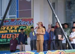 Bupati Kerinci Monadi Pimpin Apel HUT PERUMDA Tirta Sakti Bupati Kerinci Monadi Pimpin Apel HUT PERUMDA Tirta Sakti