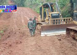 TMMD ke-126 Buka Jalan Baru Sungai Jernih – Sungai Lancar Capai 30 Persen TMMD ke-126 Buka Jalan Baru Sungai Jernih – Sungai Lancar Capai 30 Persen