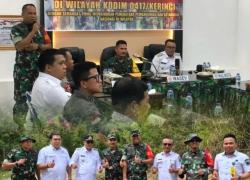 Ketua DPRD Hutri Randa Hadiri Peninjauan Tim Wasev TMMD ke-126 Kodim 0417/Kerinci Ketua DPRD Hutri Randa Hadiri Peninjauan Tim Wasev TMMD ke-126 Kodim 0417/Kerinci