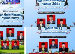 Selamat Hari Guru Nasional! Guru Hebat, Indonesia Kuat!