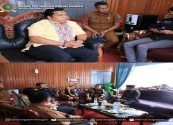 Unsur Pimpinan DPRD Sambut Silaturahmi Kajari Sungai Penuh