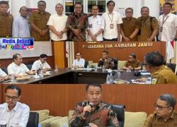 Walikota Alfin Kunjungi BPBPK Jambi, Bahas Percepatan Infrastruktur Dan Pengelolaan Lingkungan