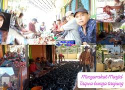 Makna Qurban dan Kebersamaan Masyarakat Modern di Masjid Taqwa Bunga Tanjung Kerinci