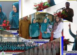 Ketua TP PKK Provinsi Jambi Sosialisasikan Gerakan Bersholawat dan Supervisi PKK di Kerinci