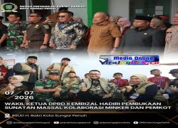 Sinergi Pemkot dan Minker, Wakil Ketua DPRD Sungai Penuh Hadiri Sunatan Massal