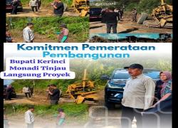 Pemerataan Pembangunan: Bupati Monadi Tinjau Progres Jalan Selampaung–Masgo Tangguh Tantangan Fiskal