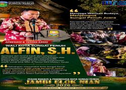 Walikota Alfin Buka Event Jambi Elok Nian: Momentum Jaga Warisan Budaya Menuju Sungai Penuh Juara
