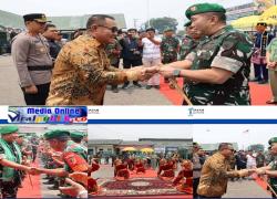 Wako Alfin Sambut Kunjungan Kerja Pangdam XX/TIB, Perkuat Koordinasi Lintas Sektor.