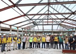 Wako Alfin Instruksikan Penyedia Jasa Susun Jadwal Percepatan Pasar Sungai Penuh
